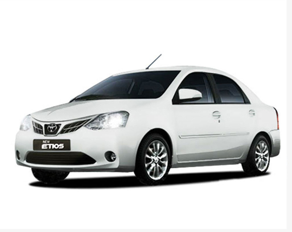 Toyota etios taxi bookin gin Dharamshala